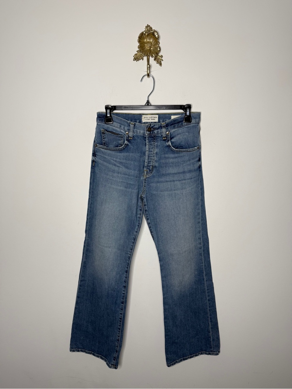 Nili Lotan Juliet Jeans Faded Wash